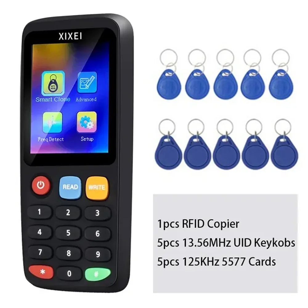 X7 RFID Ʈ Ĩ  IC ID ū  , 125Khz  , 13.56Mhz ± , NFC Ű Ntag215 α׷